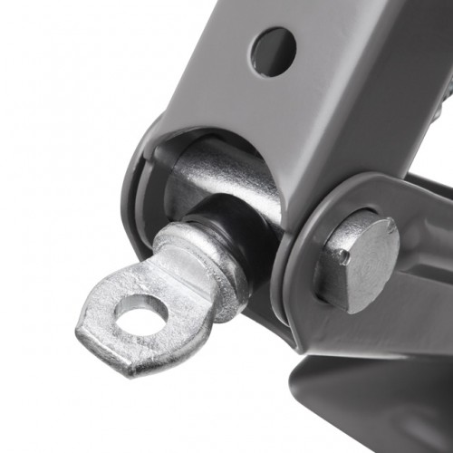 Домкрат механический ромбовидный 2т. INTERTOOL GT0185 с трещоточкой, резиновый упор., 110-400 мм