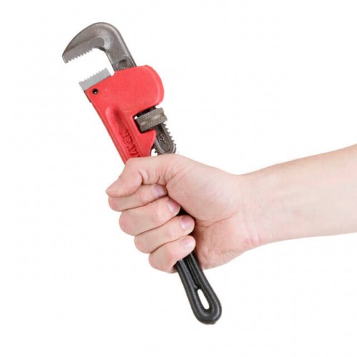 Ключ трубный 300мм тип "Stillson" INTERTOOL HT-0182