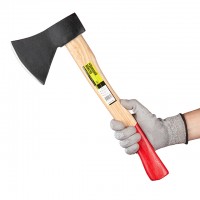 Топор 1000 г. с деревянной рукояткой INTERTOOL HT-0270