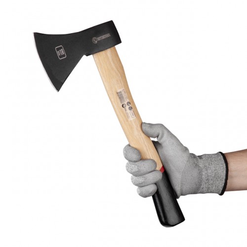 Топор 600 г, ручка пекан, 48-57 HRC INTERTOOL HT-0256