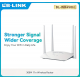Роутер маршрутизатор LB-Link BL-WR450H 2.4GHz 300 Mbps 4*5dBi усиленные антенны 2LAN+1WAN
