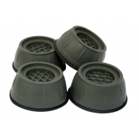 Антискользящие подставки для стиральной машины Комплект 4 шт Черные