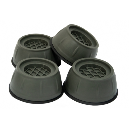 Антискользящие подставки для стиральной машины Комплект 4 шт Черные