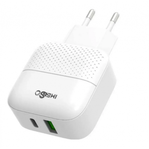 Зарядное устройство 30W USB+Type-C IMS-C3004 блок питания Белый