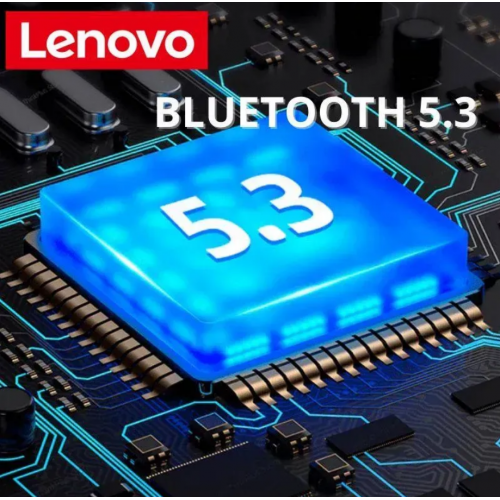Беспроводные спортивные вакуумные наушники Lenovo Thinkplus GM2 Pro TWS, Bluetooth в кейсе Черные