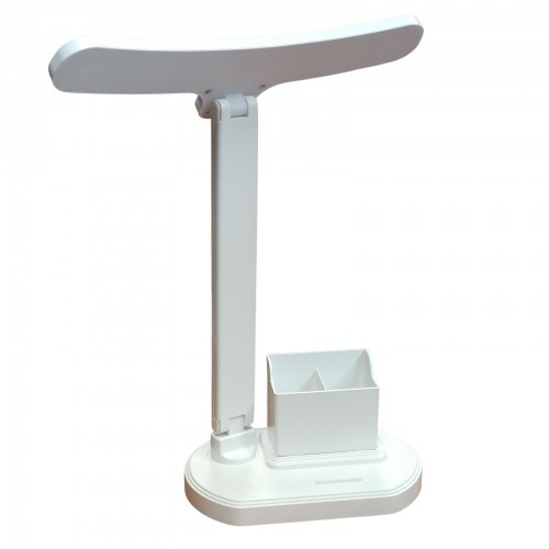 Настольная аккумуляторная LED-лампа BL-A5 с подставкой для гаджетов Белая
