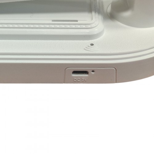 Настольная аккумуляторная LED-лампа BL-A5 с подставкой для гаджетов Белая