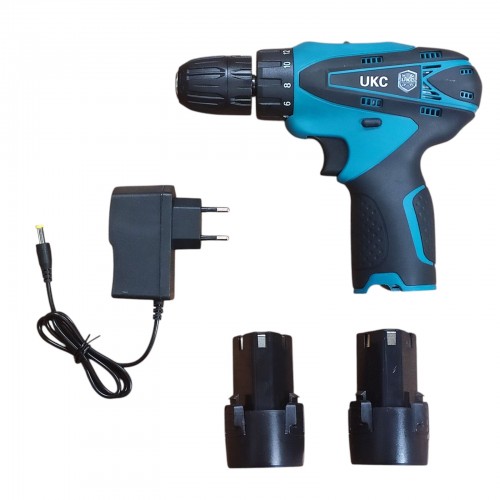Шуруповерт 2 аккумулятора в кейсе без насадок 21W UKC 10157