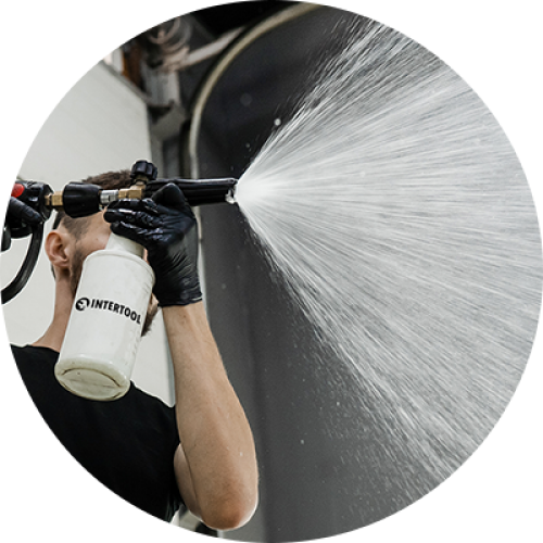 Пена активная 5л, готовая к применению или 1:2 для мойки аппаратом высокого давления INTERTOOL FS-9005