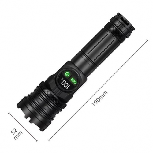 Аккумуляторный фонарь с боковым светом и фильтрами СОВА CB-A280-TG+COB