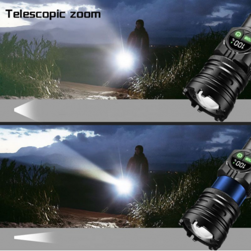 Аккумуляторный фонарь с боковым светом и фильтрами СОВА CB-A280-TG+COB