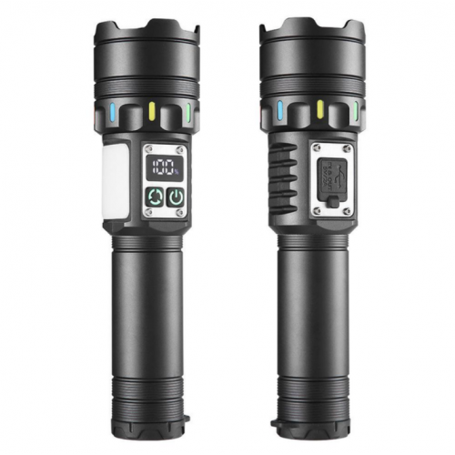 Аккумуляторный фонарь с боковым светом и с флуоресцентной окраской СОВА CB-A282-TG+COB