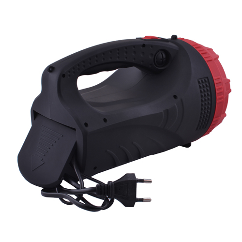 Фонарь переносной прожектор Luxury 2827, 3W+9LED/25LED, встроенный аккумулятор, ЗУ 220V