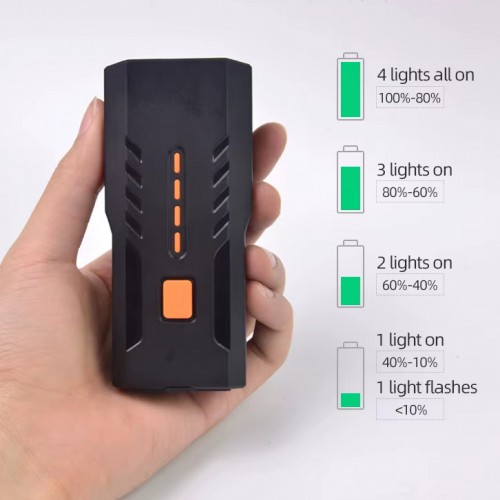 Велофара BC25S, 350LM, индикация заряда, Power Bank, Li-Ion аккумулятор, вело фонарь