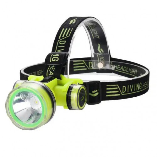 Фонарь налобный подводный для дайвинга аккумуляторный Type-C SQ-901D-OSL LED