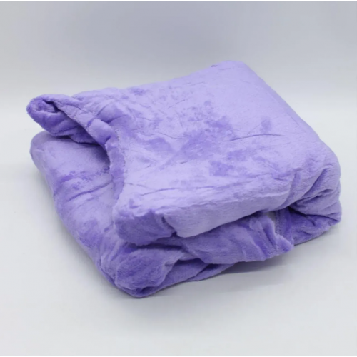 Толстовка-плед с капюшоном Huggle Hoodie Ultra Plush Blanket | Плюшевая кофта | Плед с рукавами Oversize Фиолетовый