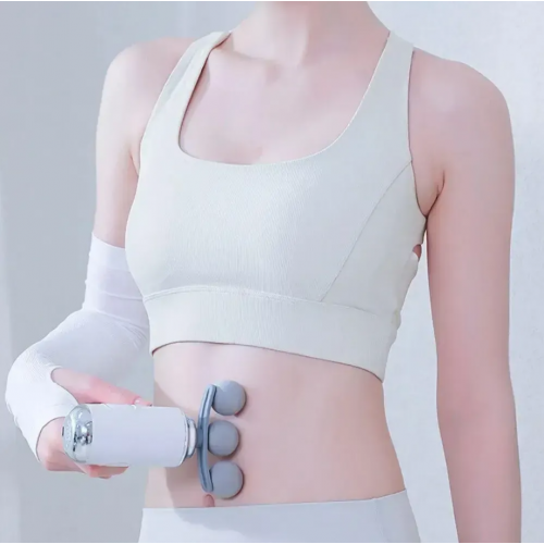 Массажер Fascial Gun, Портативный массажный пистолет LM-130 с турборежимом