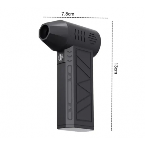 Воздуходувка Violent Fan аккумуляторная ручная мини ветродуйка для авто с подсветкой ZY7400