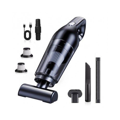 Автомобильный пылесос 120Вт, 2000 мАч от USB / Беспроводной пылесос для машины LT-113CT Автомобильный пылесос 120Вт, 2000 мАч от USB / Беспроводной пылесос для машины LT-113CT