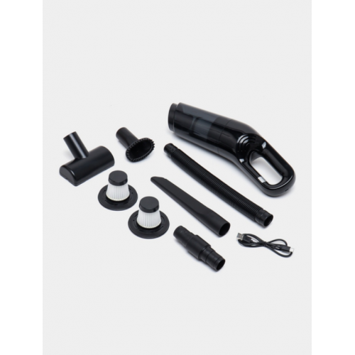 Автомобильный пылесос 120Вт, 2000 мАч от USB / Беспроводной пылесос для машины LT-113CT Автомобильный пылесос 120Вт, 2000 мАч от USB / Беспроводной пылесос для машины LT-113CT