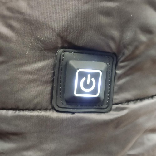 Жилет с подогревом от USB 3 режима Черный (53293)