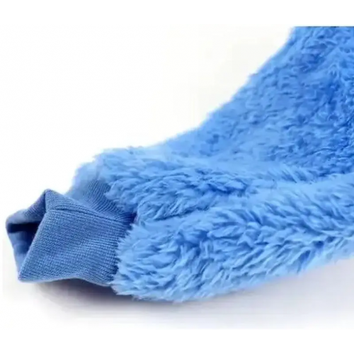 Детская игрушка-толстовка плед трансформер с капюшоном и рукавами 2 в 1 Huggle Pets Hoodie Синий