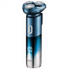 Электробритва аккумуляторная 1200мАч, от USB, бритва VGR V392 Синий