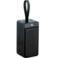 Внешний аккумулятор Power bank XO PR160 80000mAh PD22,5W + быстрая зарядка батарея зарядка Черный