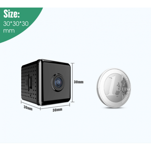 Беспроводная мини камера с функцией ночного видения через Wi-Fi X6D