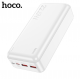 Внешний аккумулятор Power bank  HOCO J101B Astute 22.5W 30000mAh PD22,2W+QC3.0 батарея быстрая зарядка Белый