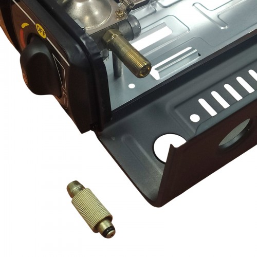 Туристическая портативная газовая плита горелка Portable Gas Stove Max с переходником Туристическая портативная газовая плита горелка Portable Gas Stove Max с переходником