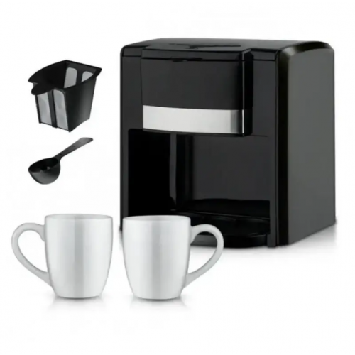 Кофеварка капельная на 2 чашки Domotec MS-115 500 Вт