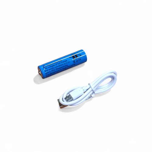 Фонарь ручной аккумуляторный Arexes BL-736-T6 1 режим с клипсой и зумом 18650 фонарик