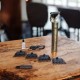Машинка триммер для стрижки волос и бороды Vintage T9 4 насадки (1.5, 2, 3, 4 мм)