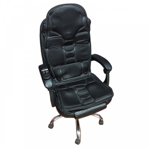 Массажная накидка на кресло 8 режимов ROBOTIC CUSHION MASSAGE Матрас + Пульт управления