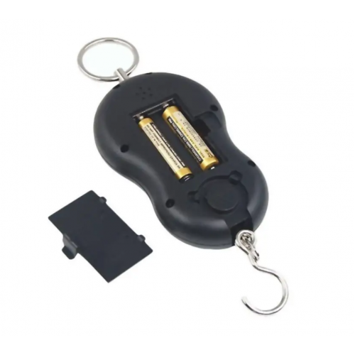 Весы ручные кантер электронные до 50 кг безмен Domotec MS-601 Черный