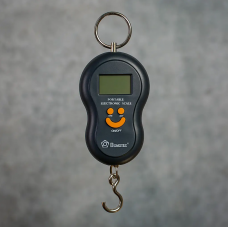 Весы ручные кантер электронные до 50 кг безмен Domotec MS-601 Черный