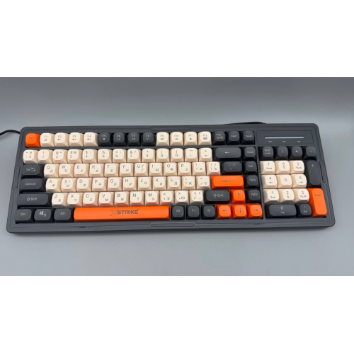 Проводная клавиатура с подсветкой XSTRIKE X-1016 RGB USB с подсветкой
