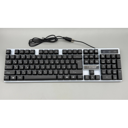 Проводная клавиатура с подсветкой XSTRIKE X-1080 RGB USB с подсветкой