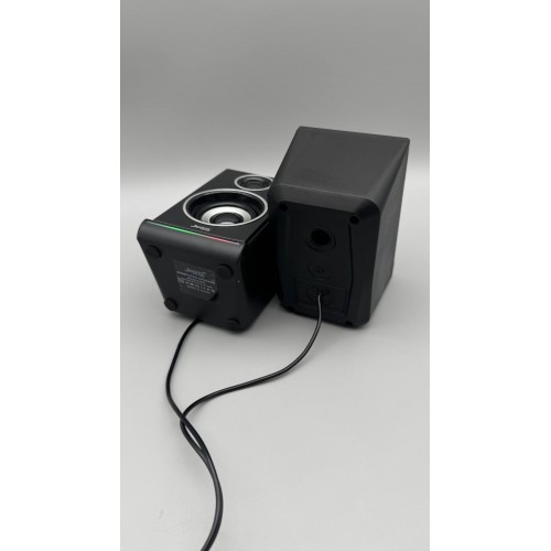 Колонки для ПК компьютера JEDEL S-578 RGB Чёрные