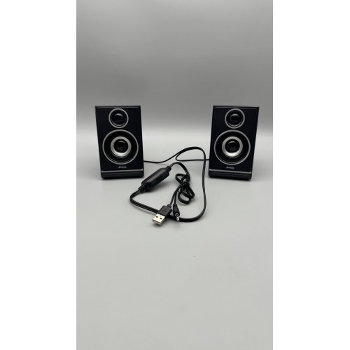 Колонки для ПК компьютера JEDEL S-578 RGB Чёрные