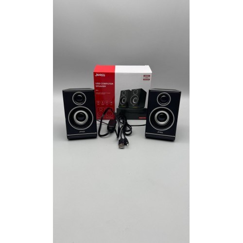 Колонки для ПК компьютера JEDEL S-578 RGB Чёрные