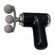 Массажер Fascial Gun, Портативный массажный пистолет LM-130 с турборежимом Черный