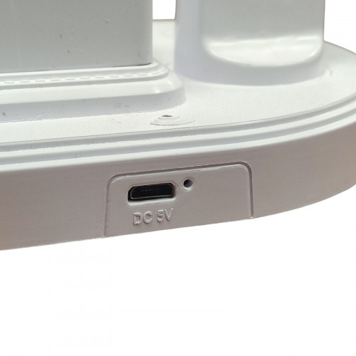 Настольная аккумуляторная LED-лампа BL-A7 с подставкой для гаджетов зарядка от USB Белая