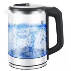 Стеклянный электрочайник Domotec MS-7943 объем 1,7л 1500 Вт