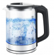 Стеклянный электрочайник Domotec MS-7943 объем 1,7л 1500 Вт