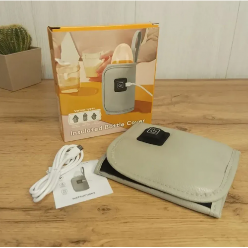 Подогреватель для бутылочек 3 режима, от USB / Подогреватель для детского питания / Подогреватель бутылочек