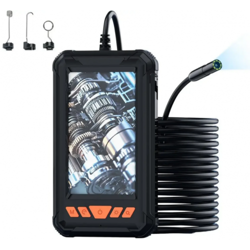 Камера-эндоскоп P380 5м с подсветкой и экраном 4.3" эндоскоп с камерой и цветным дисплеем