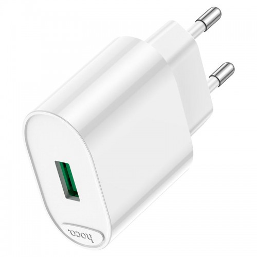 Зарядное устройство HOCO C109A Fighter QC3.0 18W Белый