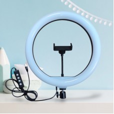 Кольцевая Led лампа 30 см LJJ-30 с держателем для телефона 3 режима + RGB